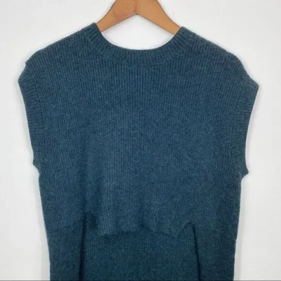 Kerisma High Low Short Sleeve Sweater S/M - Picture 3 of 8